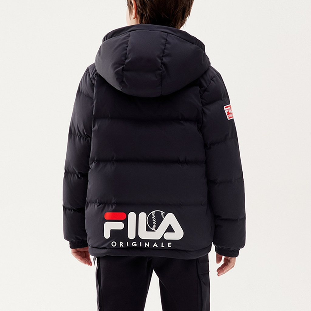 Детская куртка FILA KIDS ORIGINALE (синяя) — фото 3