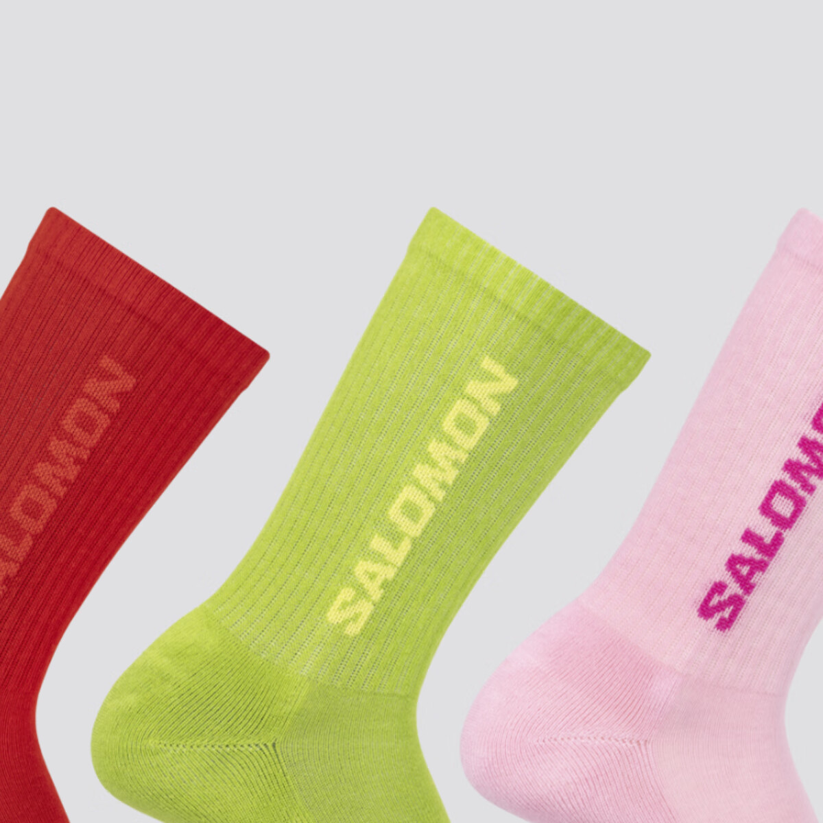 SALOMON Knee High Socks Unisex 3 Pack