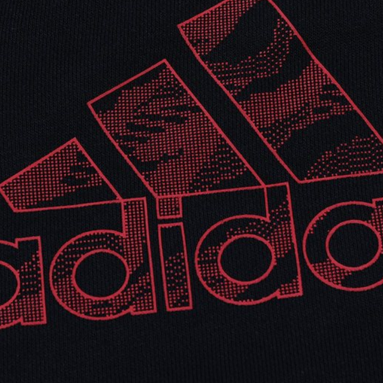 Куртка adidas / (красно-черная) — фото 4