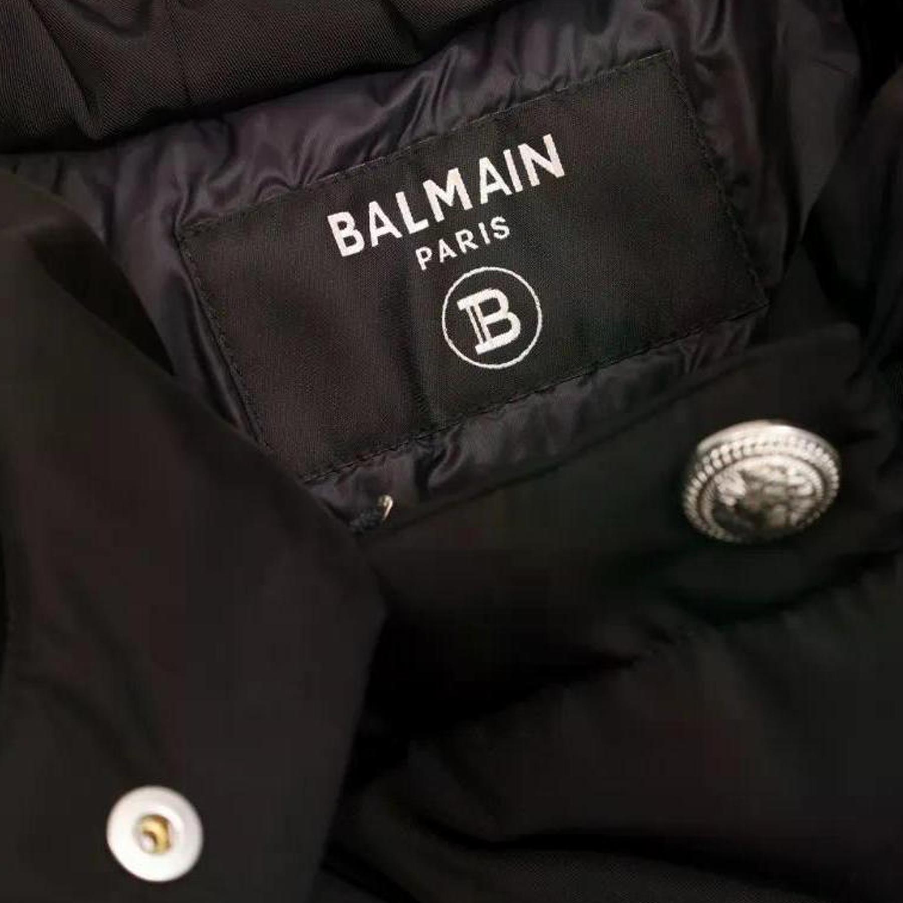 Куртка BALMAIN FW25 (темно-синяя) — фото 3