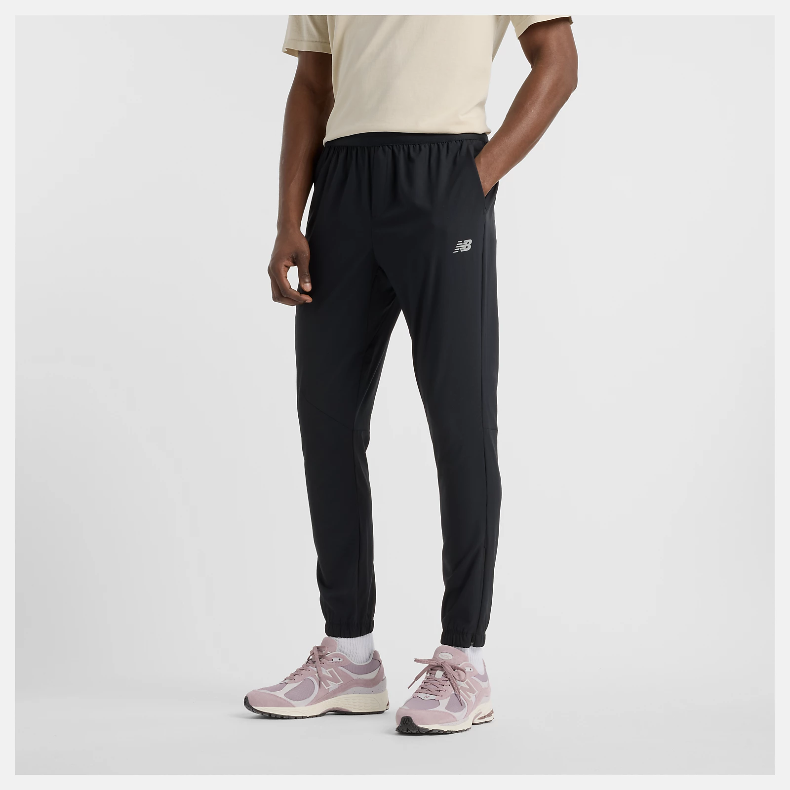 New Balance elastic-waistband sweatpants