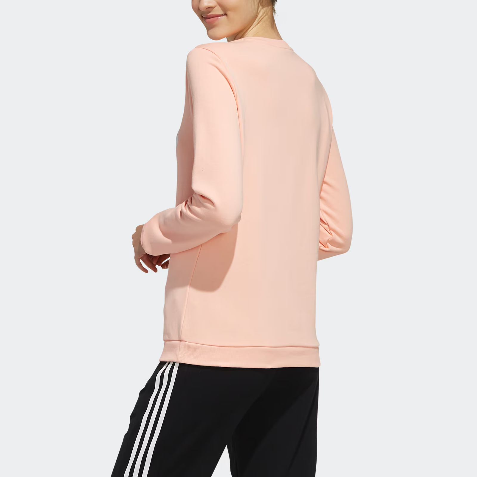 Женская худи adidas neo / (розовый) — фото 6