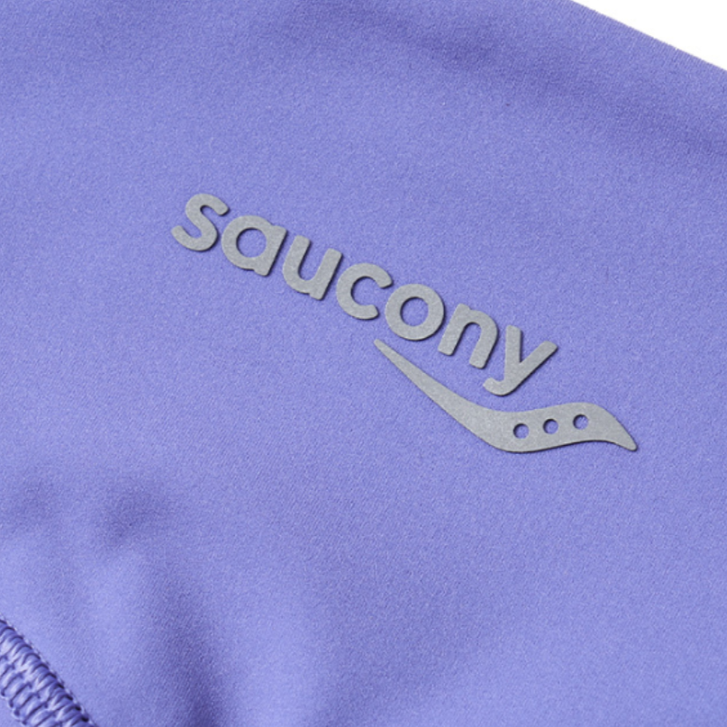 Saucony Sports Pants Women’s Light Milk Gray Purple Moderate