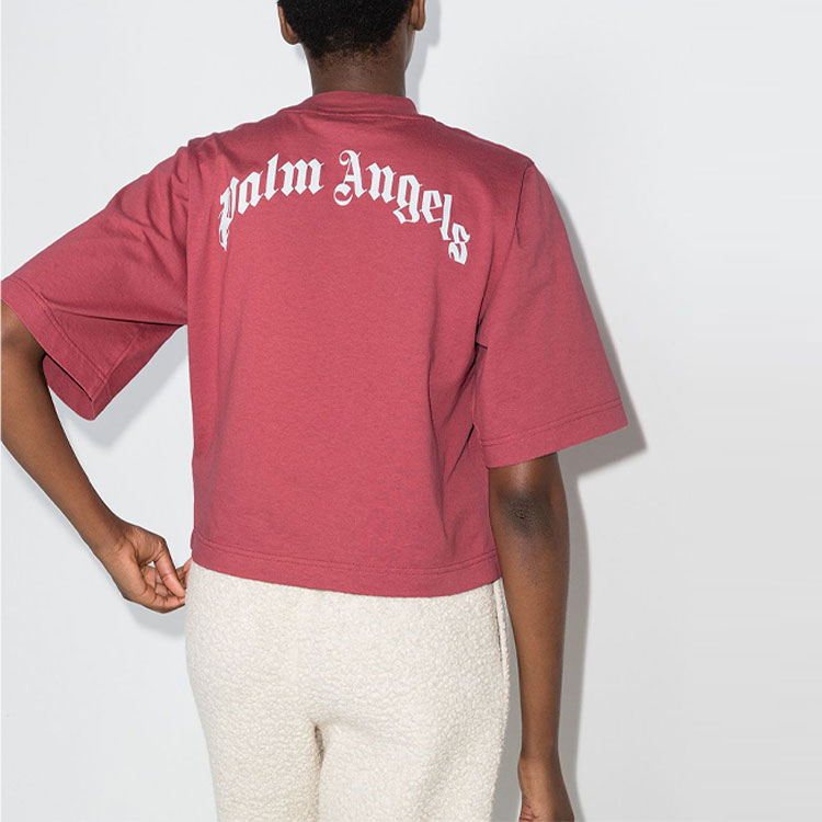 Женская футболка PALM ANGELS FW21 Logo (с принтом) — фото 3