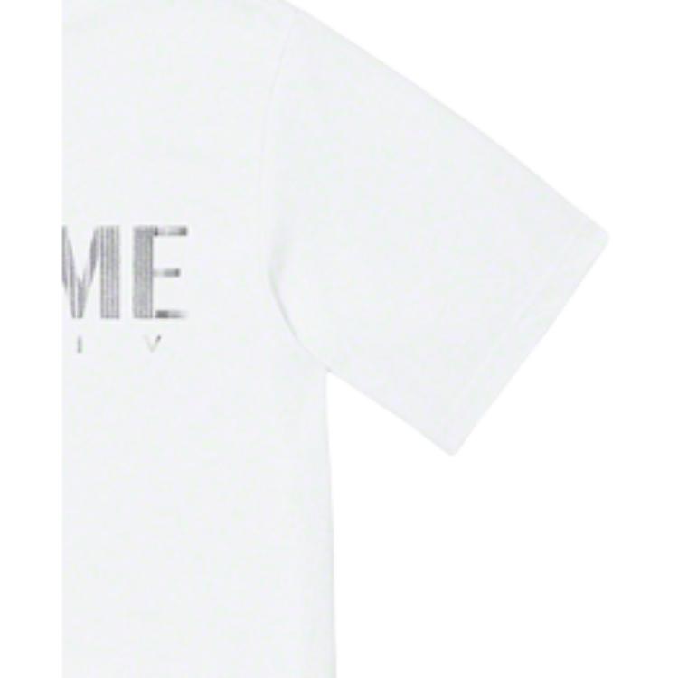 Футболка Supreme SS19 Gradient Logo Tee (белая) — фото 2