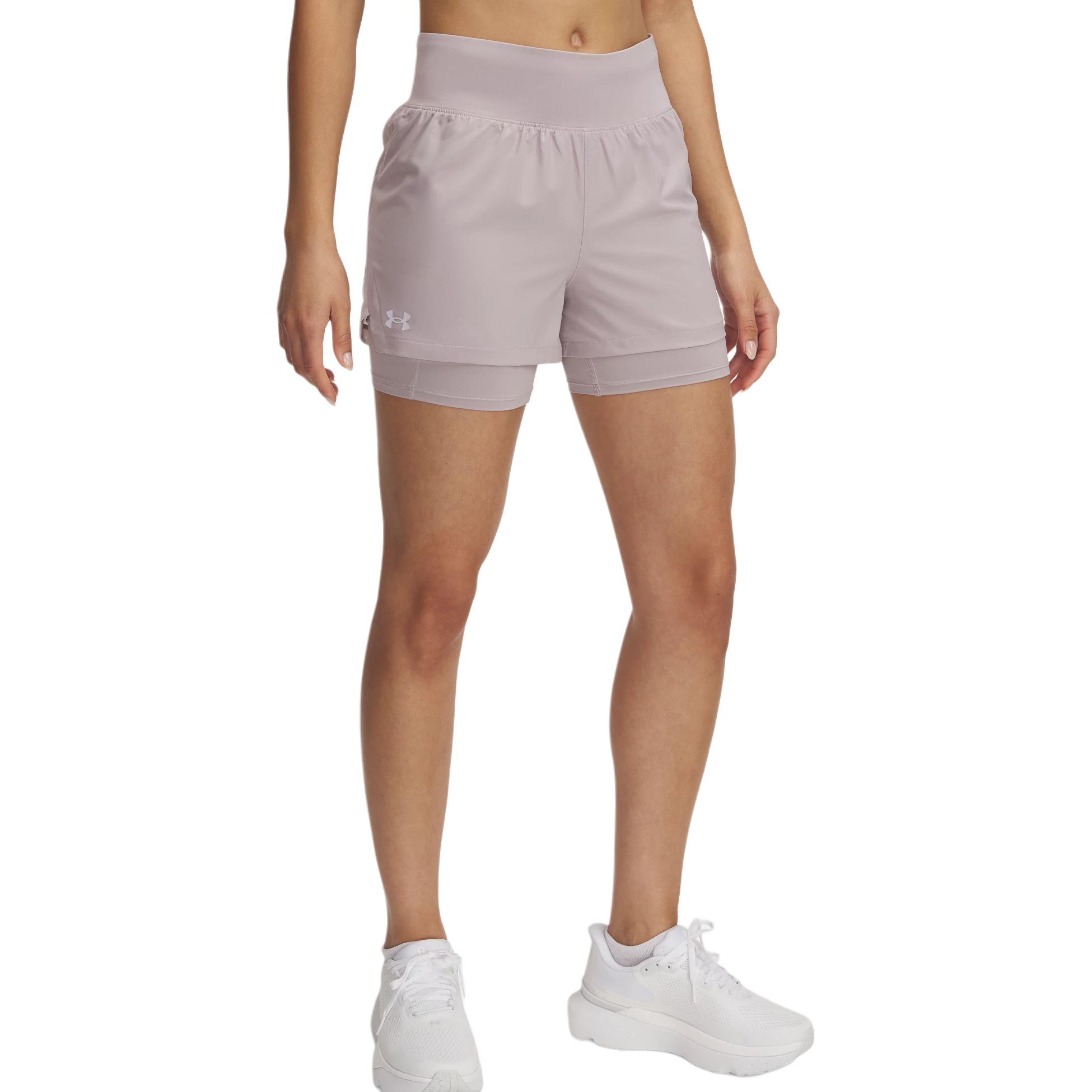 Under Armour Sports Shorts Women’s Daybreak Gray Pink