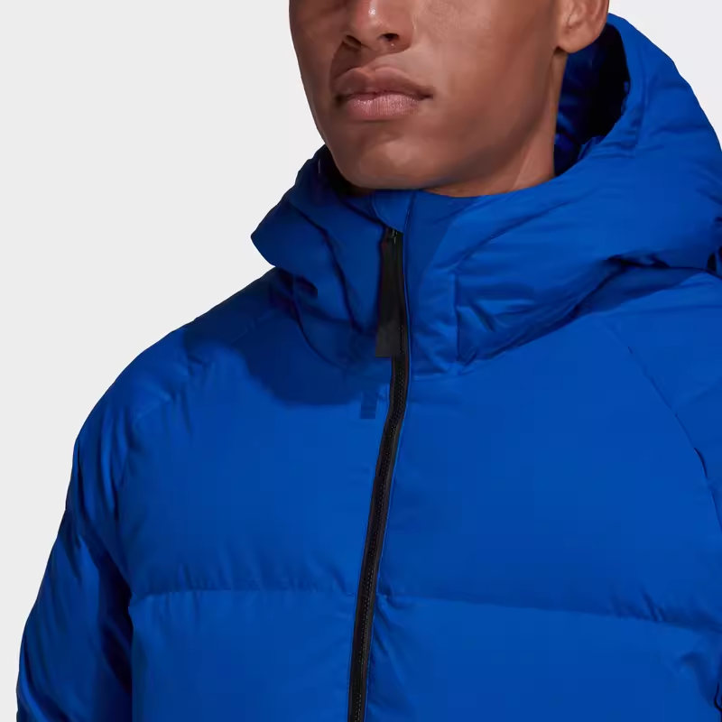 Мужская куртка adidas Down Jacket (синяя) — фото 3