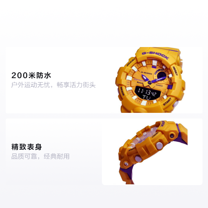 Мужские часы Casio G-SHOCK (желтый циферблат) — фото 2