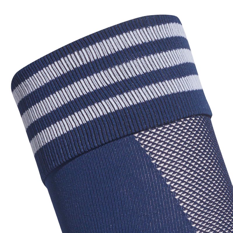 Adidas Adisock18 Soccer Socks Unisex 1 Pack Marine Blue/White