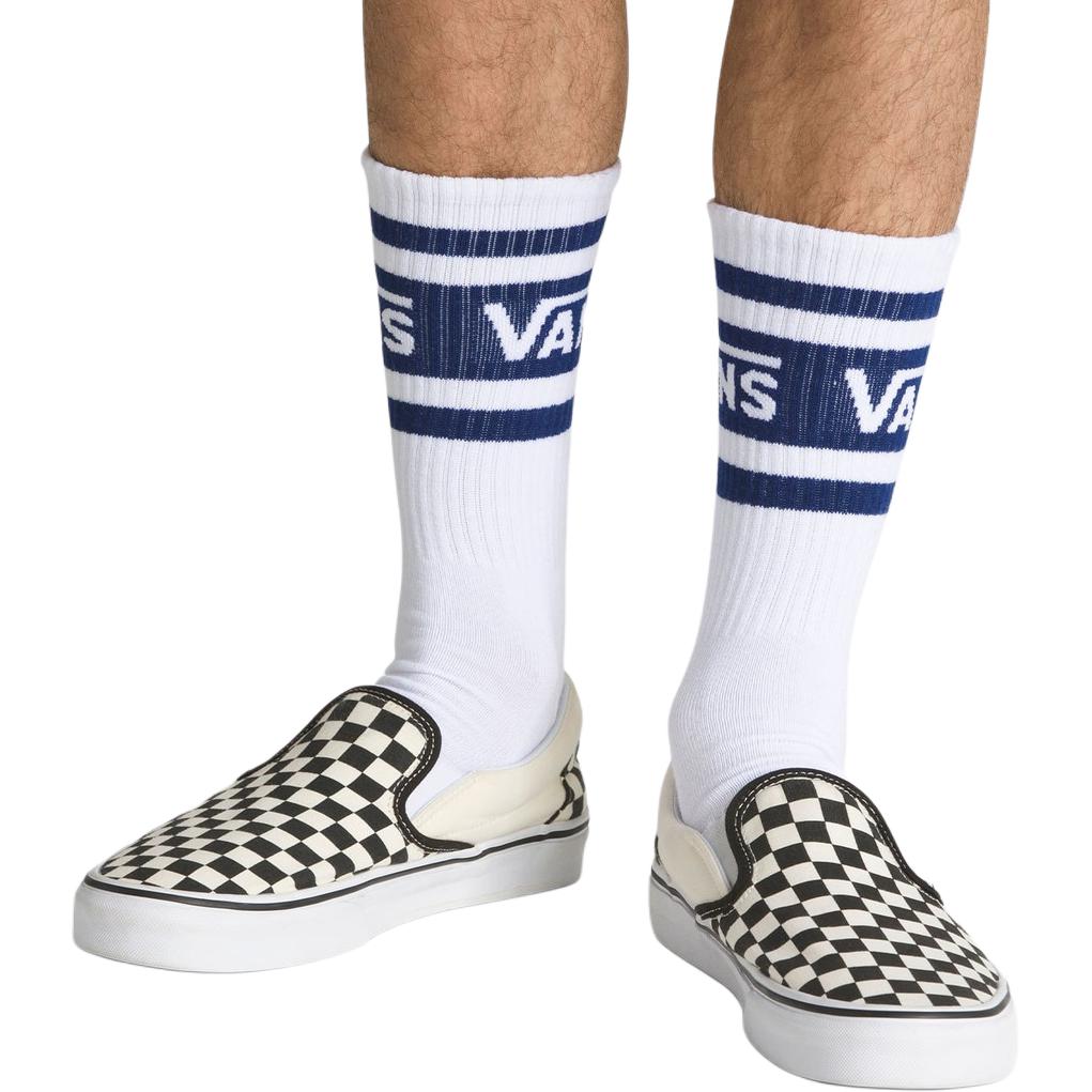 Vans Drop V Crew Socks Unisex 1 Pack Blue