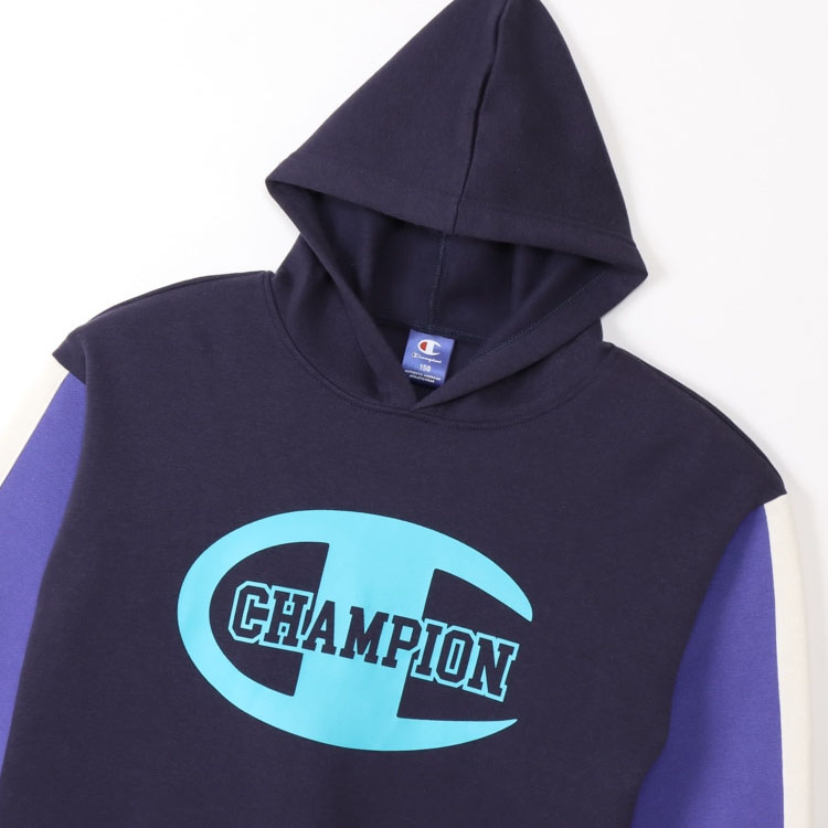 Мужское худи Champion Kids (синее) — фото 2