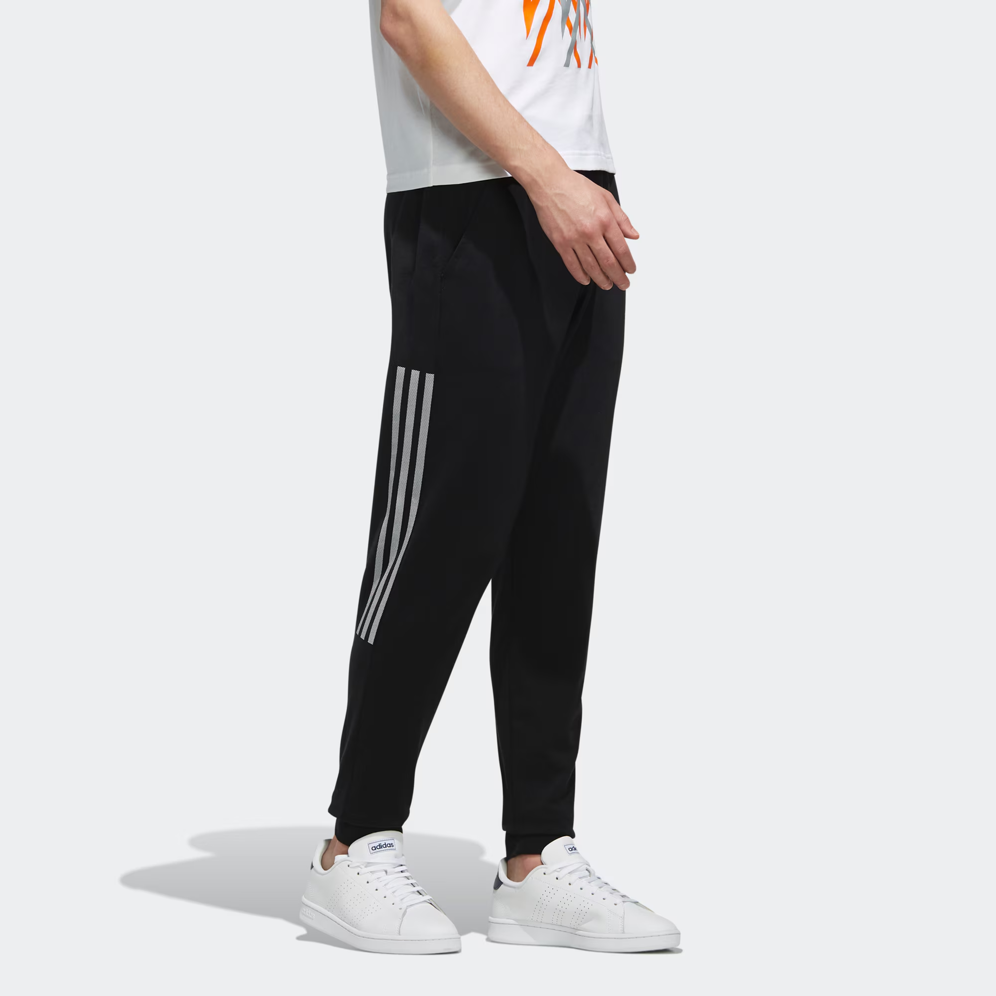 Мужские штаны adidas Neo Joggers (черные) — фото 5