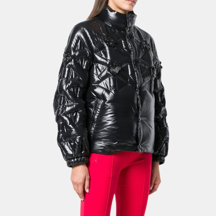 Женская куртка Moncler rubellit (черная) — фото 3