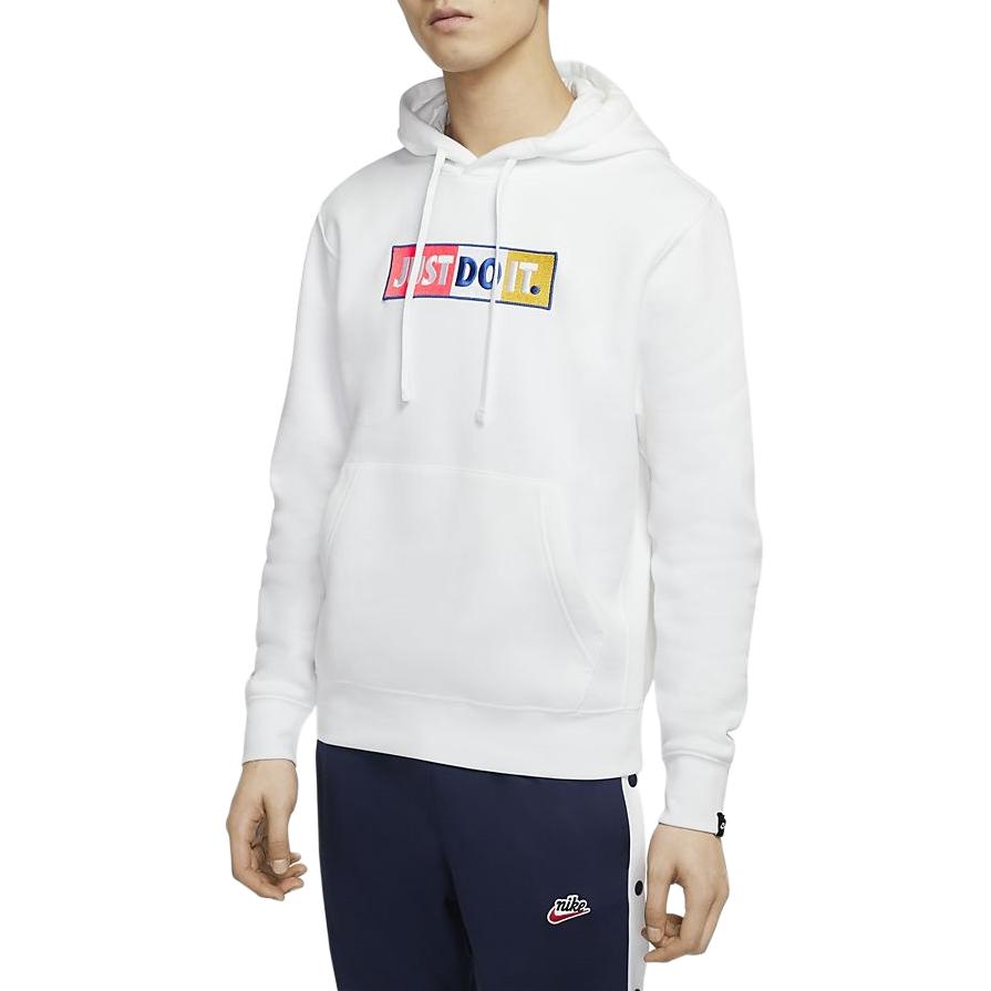 Мужская худи Nike Sportswear (белая) — фото 2