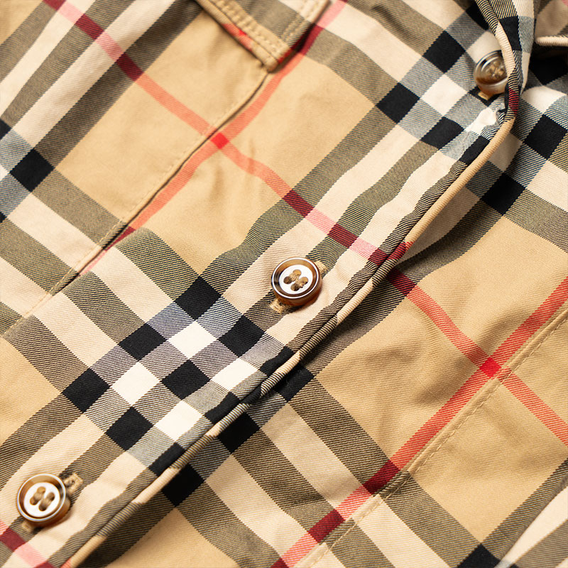 Детский комбинезон Burberry (каки) — фото 3