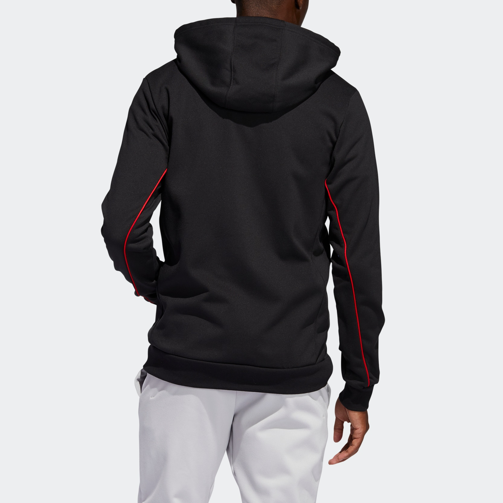 Мужская куртка adidas CNY DAME FZ HD (черный) — фото 4