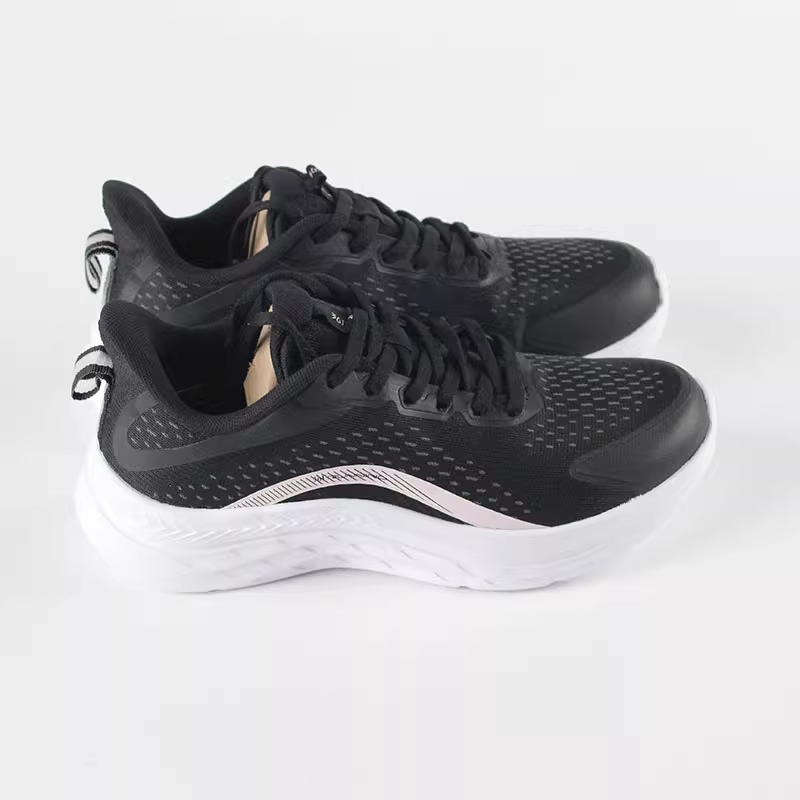 361° Cushioning, Wear Resistant Low top Running Shoes Women’s Black Pink