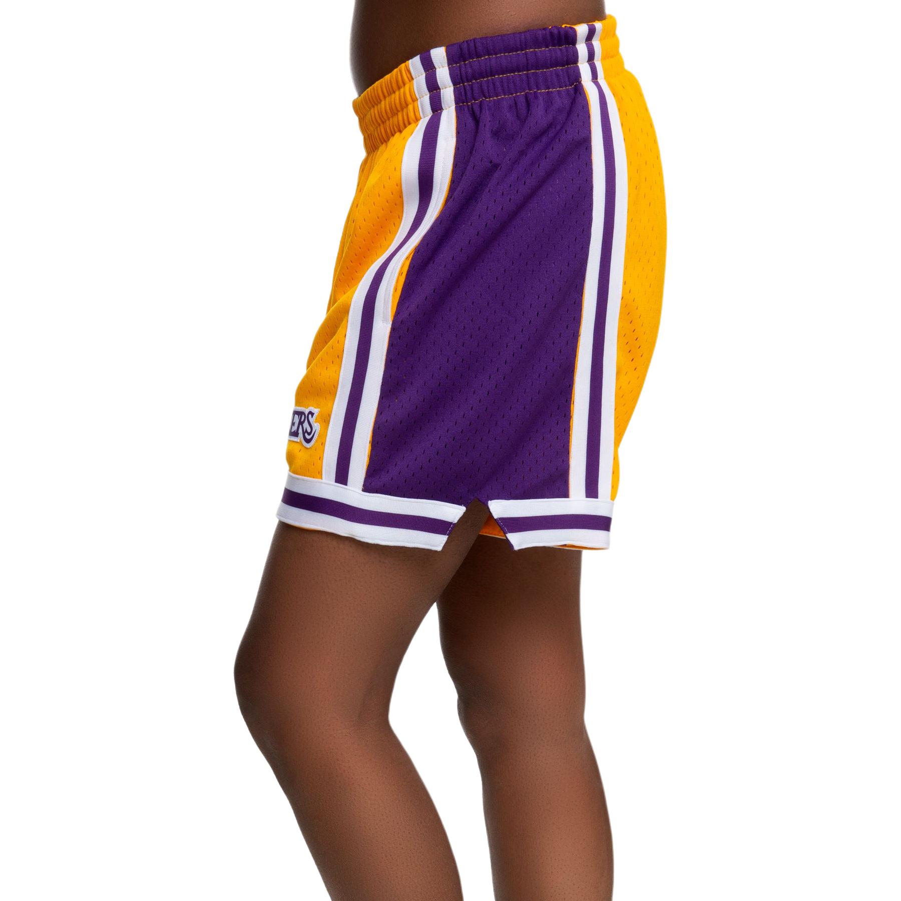 Mitchell Ness Basketball Shorts Women’s Light Yellow