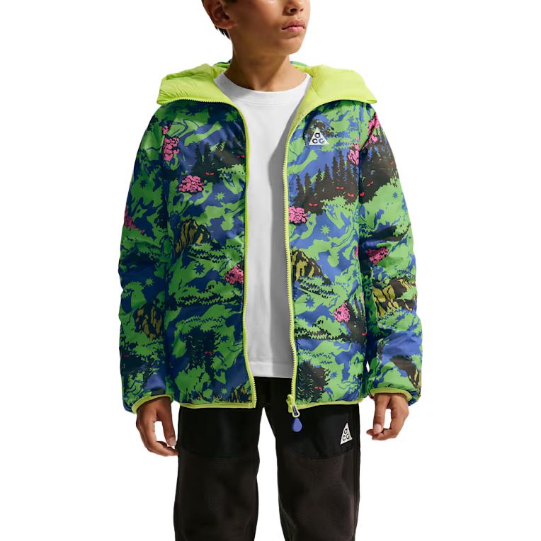 Детская куртка Nike FW25 ACG Lava Flow Therma-FIT ADV (желтая) — фото 3