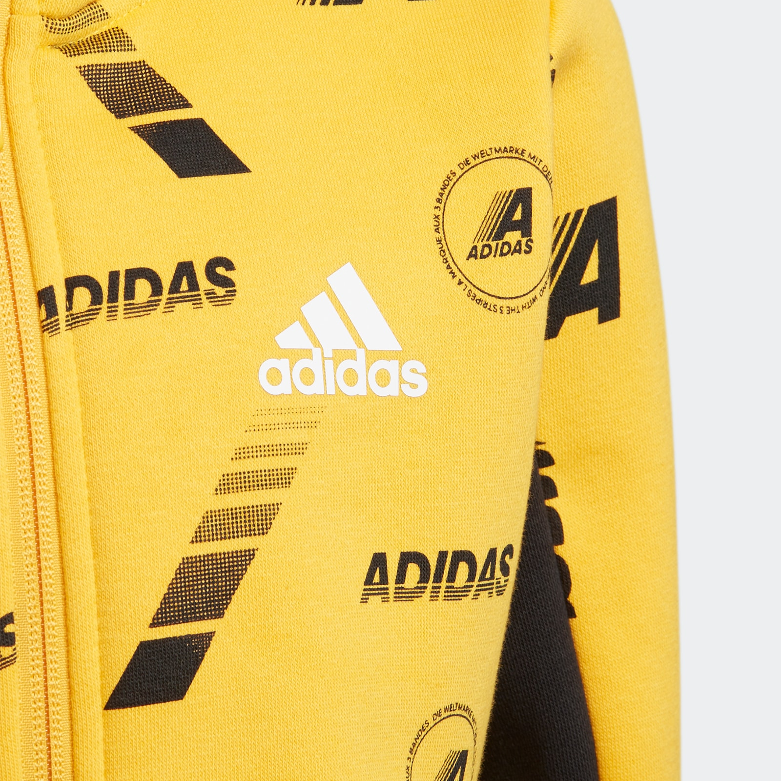 Куртка adidas (желтая) — фото 3