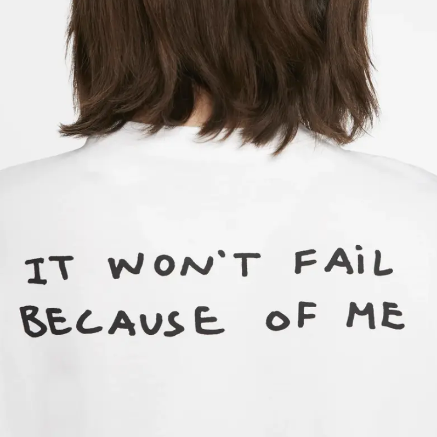 Футболка Nike x Tom Sachs Short-Sleeve T-Shirt (белая) — фото 5
