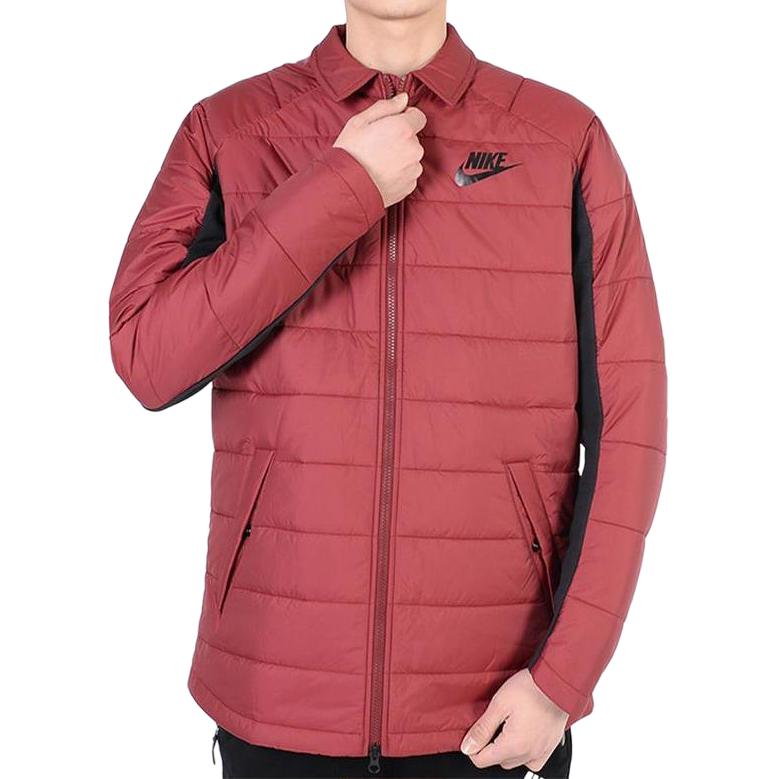Мужская куртка Nike Sport Jacket (красная) — фото 3