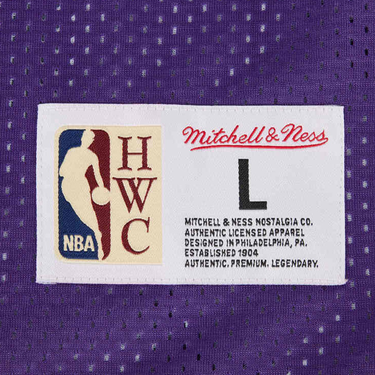 Mitchell Ness Basketball Jersey Unisex Purple