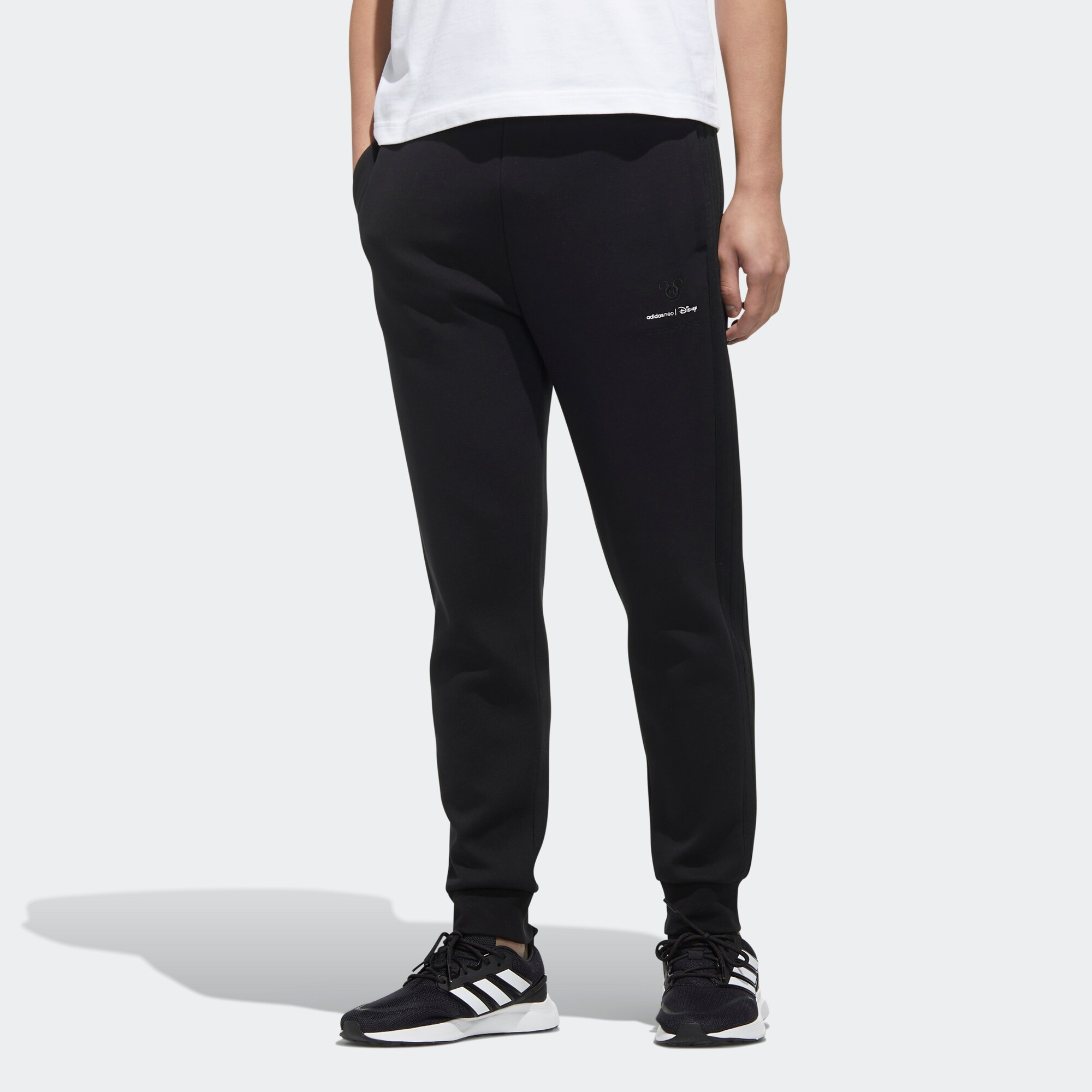 Штаны adidas neo x Disney (черные) — фото 3