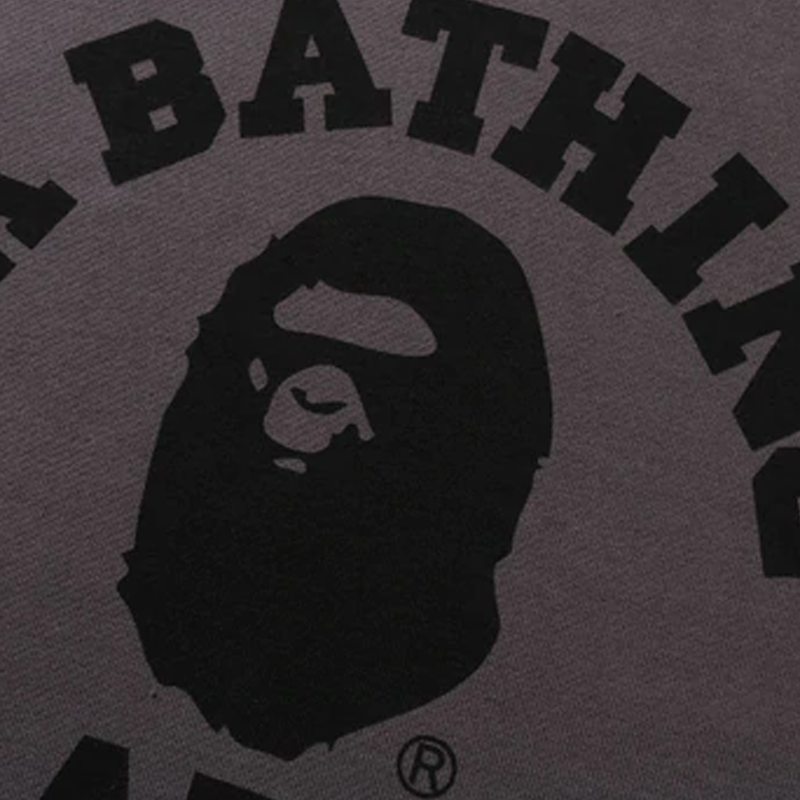 Женская худи A BATHING APE BAPE College Hoodie Onepiece (разноцветная) — фото 6
