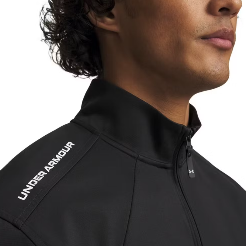 Мужская куртка Under Armour Drive Wind (черная) — фото 3