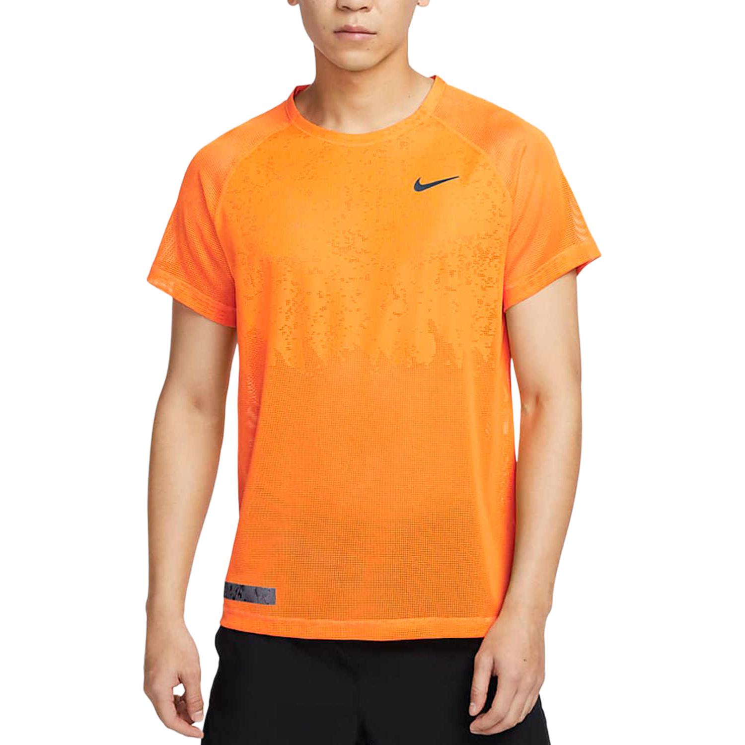 Nike Running T Shirt Men’s Bright Orange