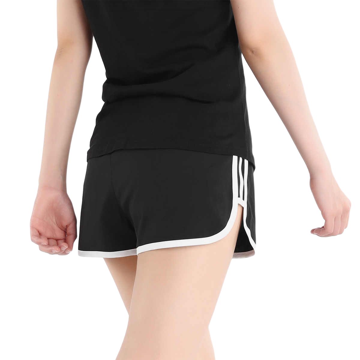 Женские шорты adidas M20 Short W (черно-белые) — фото 4