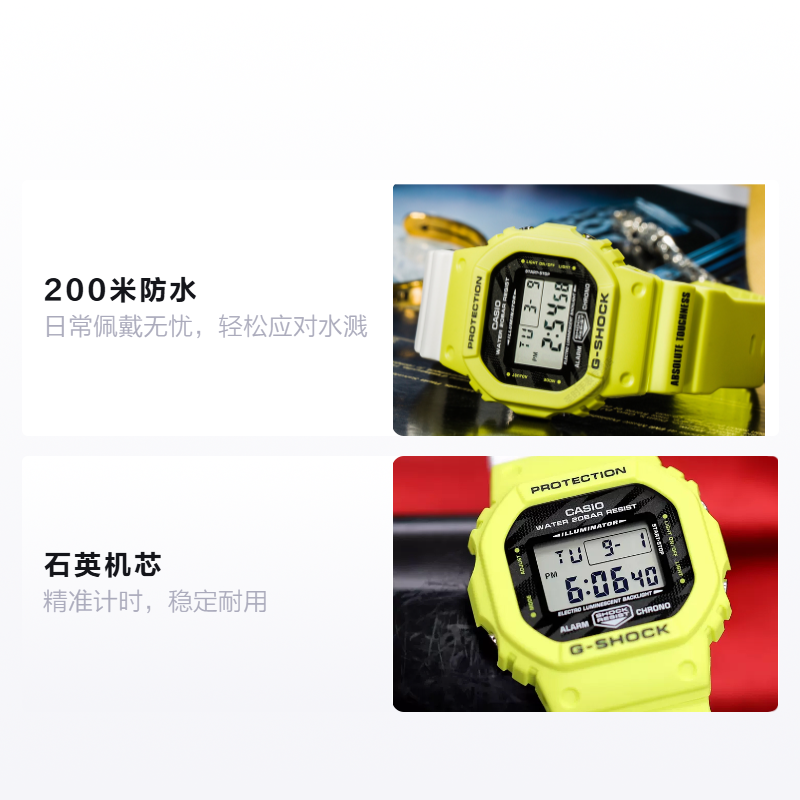 Мужские очки Casio G-SQUAD G-SHOCK (черные) — фото 2