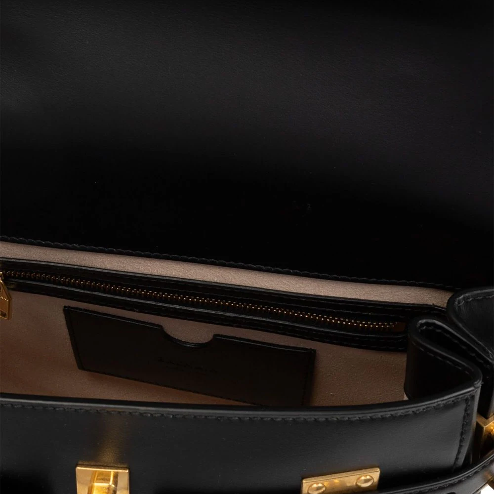 Женская сумка BALMAIN B-BUZZ (черная) — фото 4