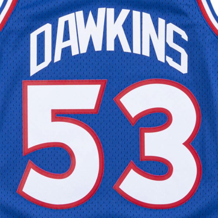 Mitchell Ness Basketball Jersey Men’s Blue