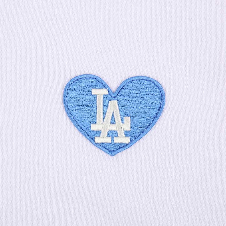 Унисекс худи MLB Love Overfit (белый) — фото 4