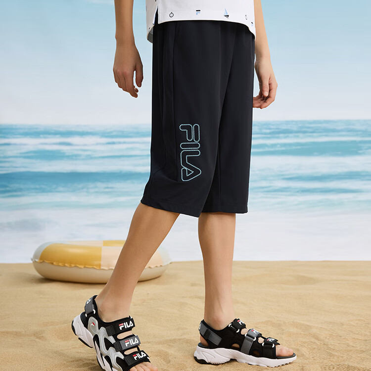 Мужские шорты Fila KIDS (синий) — фото 3