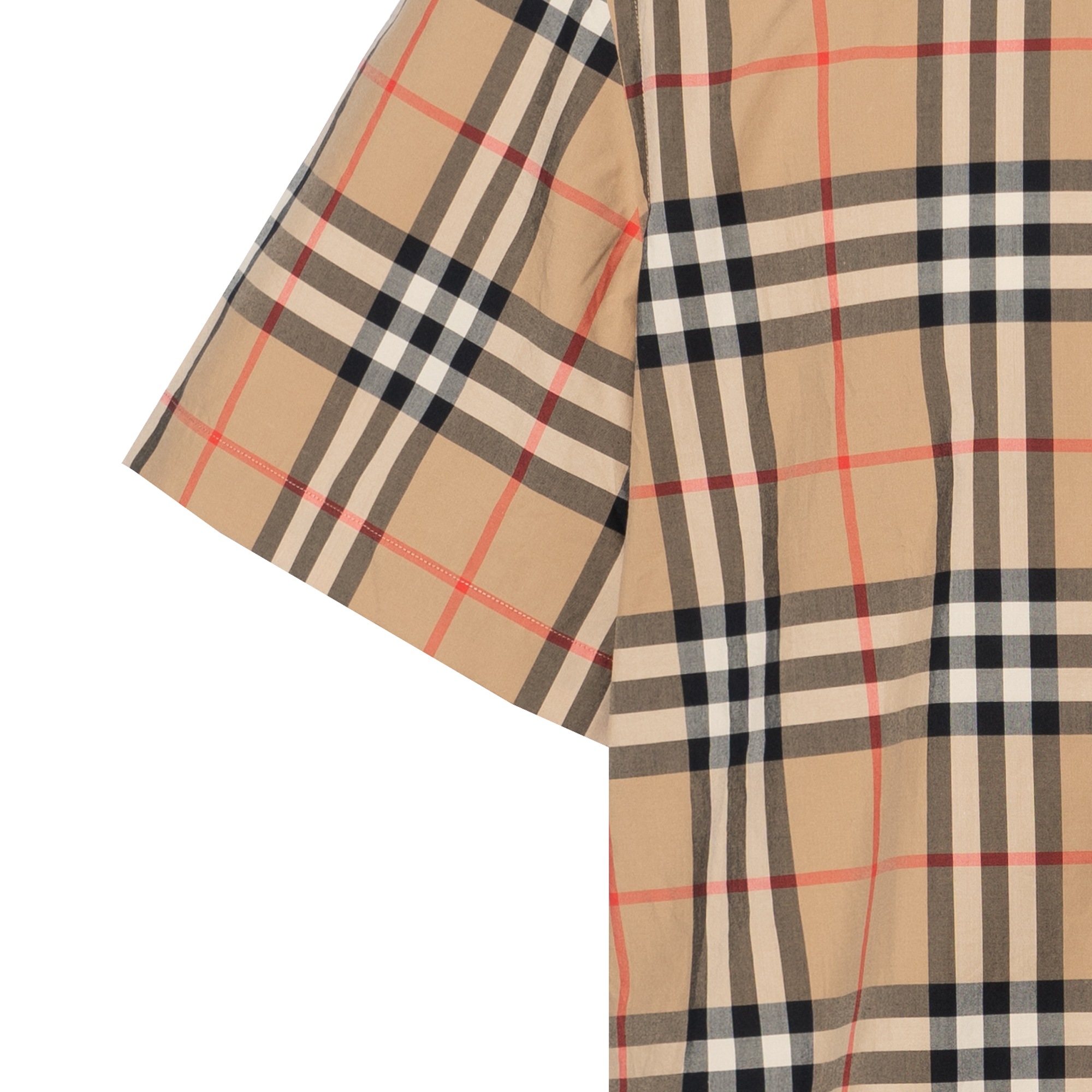 Мужская рубашка Burberry Vintage (бежевый) — фото 12