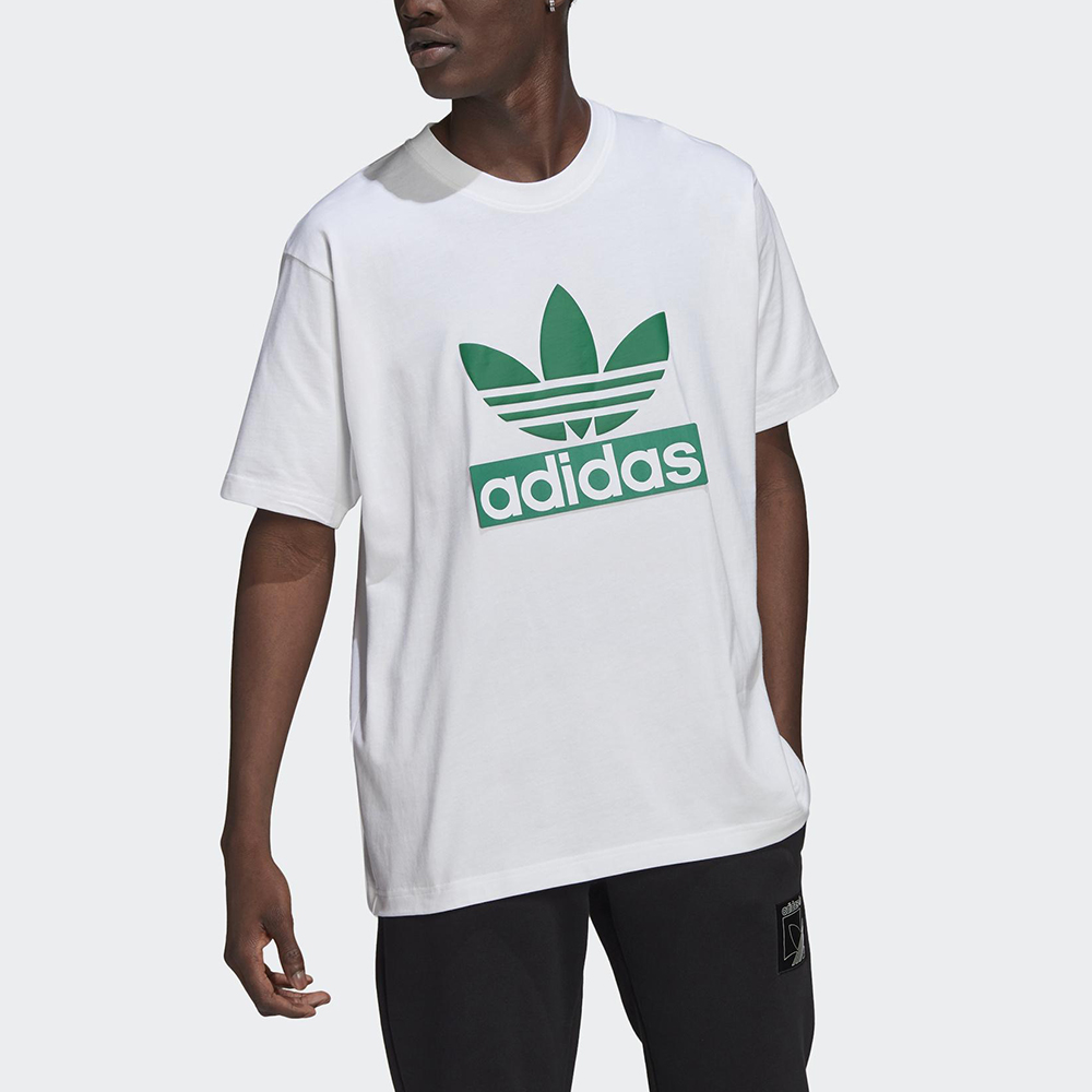 Мужская футболка adidas originals (белая) — фото 3