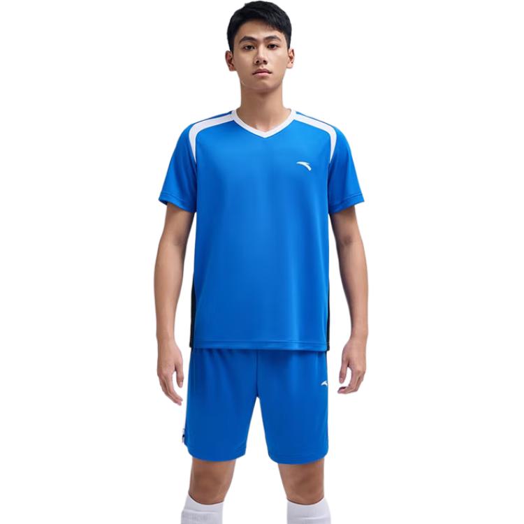 Anta Variety Training Collection Soccer Jersey Set Men’s Storm Blue