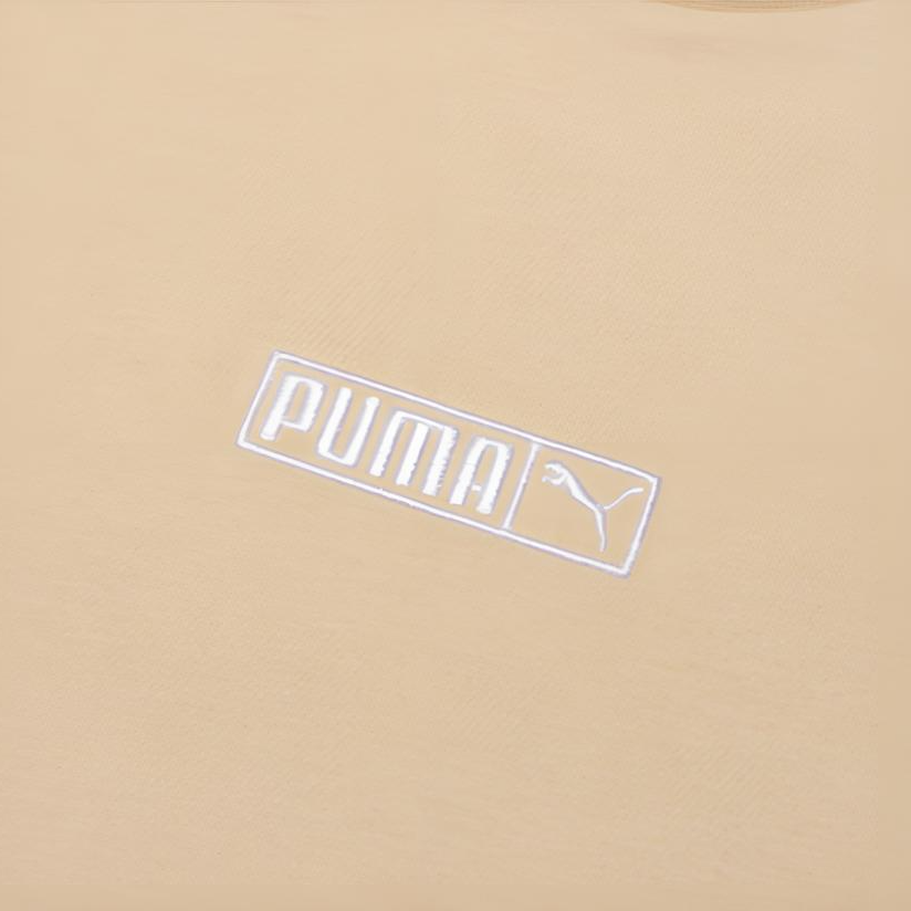 Футболка PUMA Classics (бежевая) — фото 3