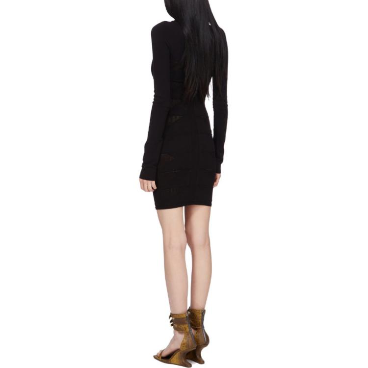 Женское платье RICK OWENS RP01E7672VILK-09 (черный) — фото 3