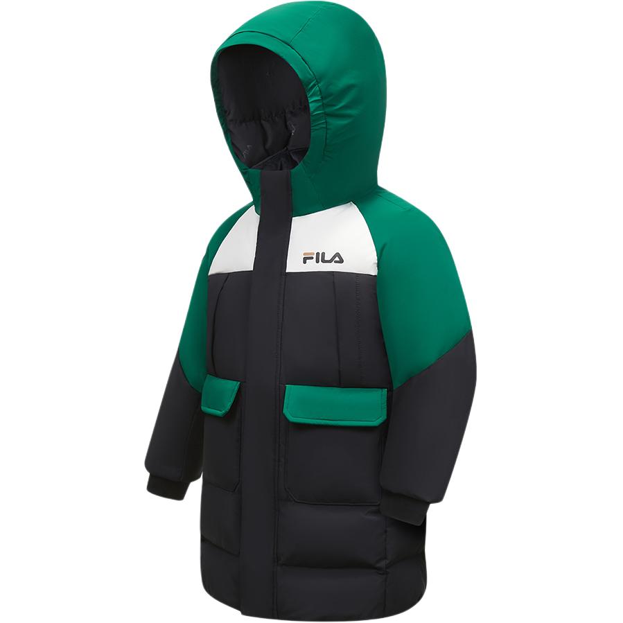 Пуховик FILA KIDS ORIGINALE (сине-белый) — фото 3