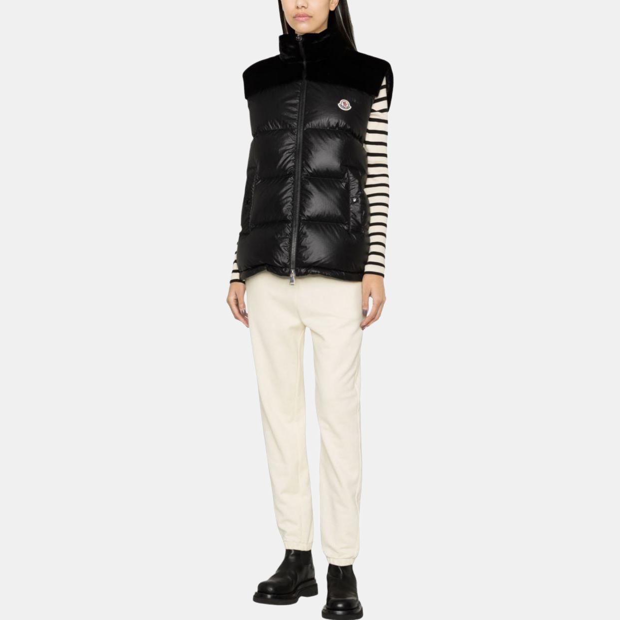 Женский жилет Moncler (синий) — фото 3
