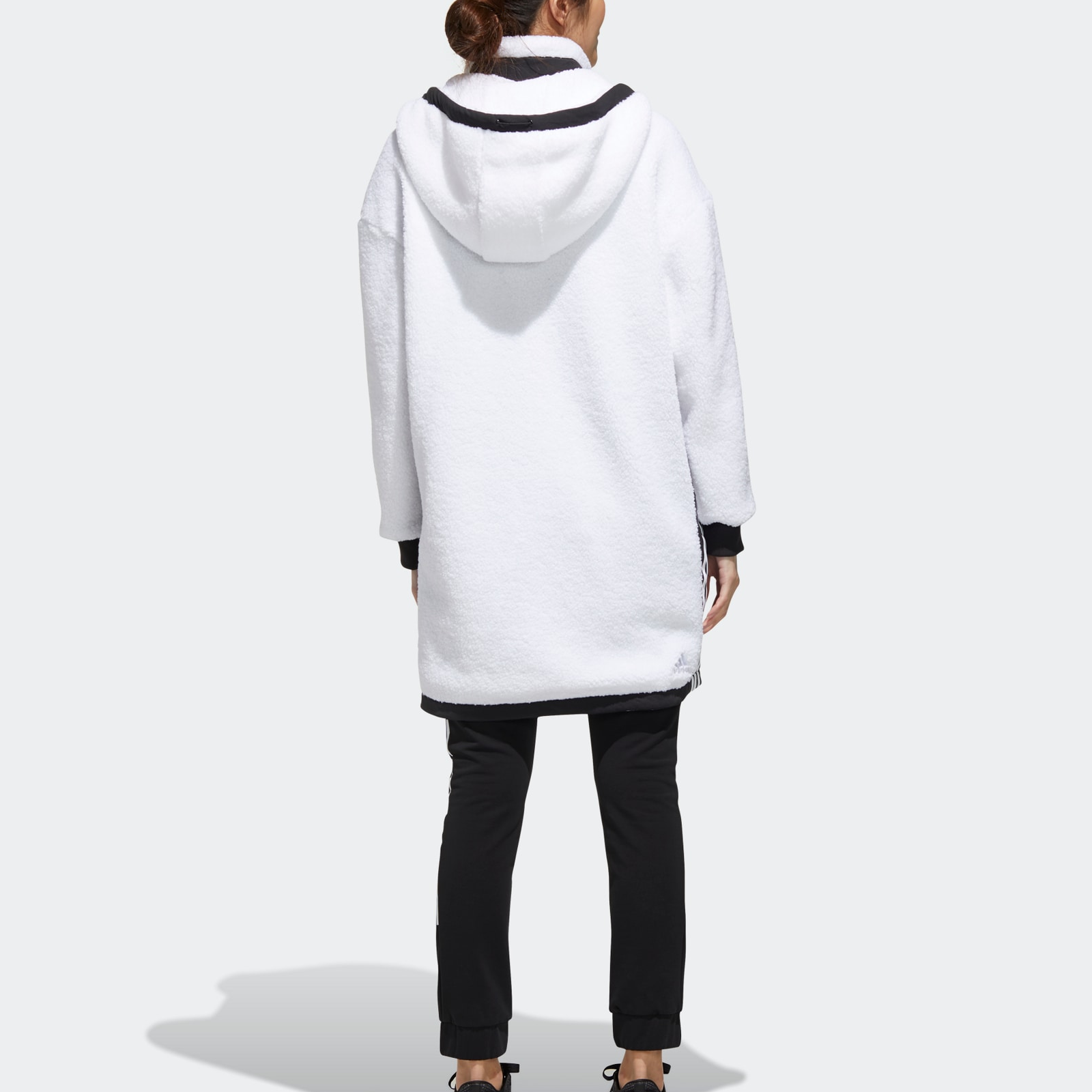 Женские куртка adidas URBAN BOA Long Jacket (белый) — фото 3