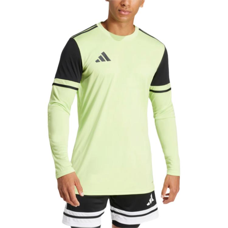 Adidas AEROREADY Squadra 25 Goalkeeper Soccer Jersey Men’s Pulse Yellow Green/Black