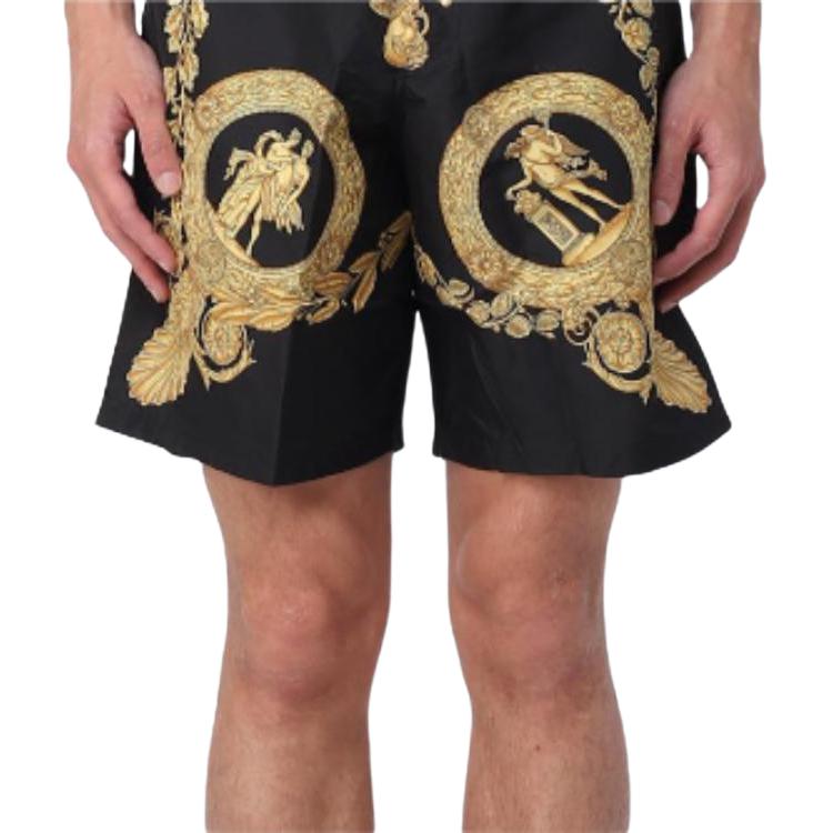 Мужские штаны Versace 1002517-1A06990-5B000 (черный) — фото 6