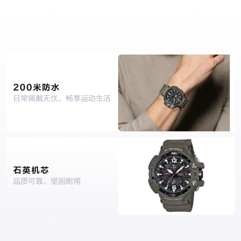 Мужские часы Casio G-SHOCK (черные) — фото 2