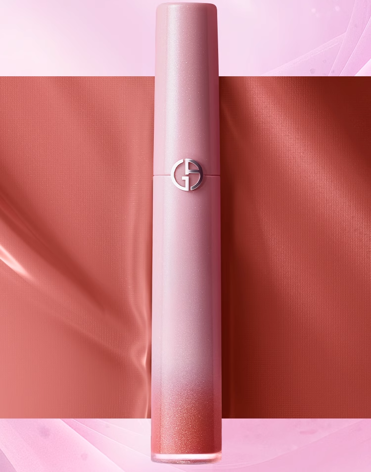 【香港直邮】 阿玛尼 红管丝绒唇釉 【#142 情人节限定 梦中粉】柔雾丝绒 甜而不腻 显白提气 6.5ml