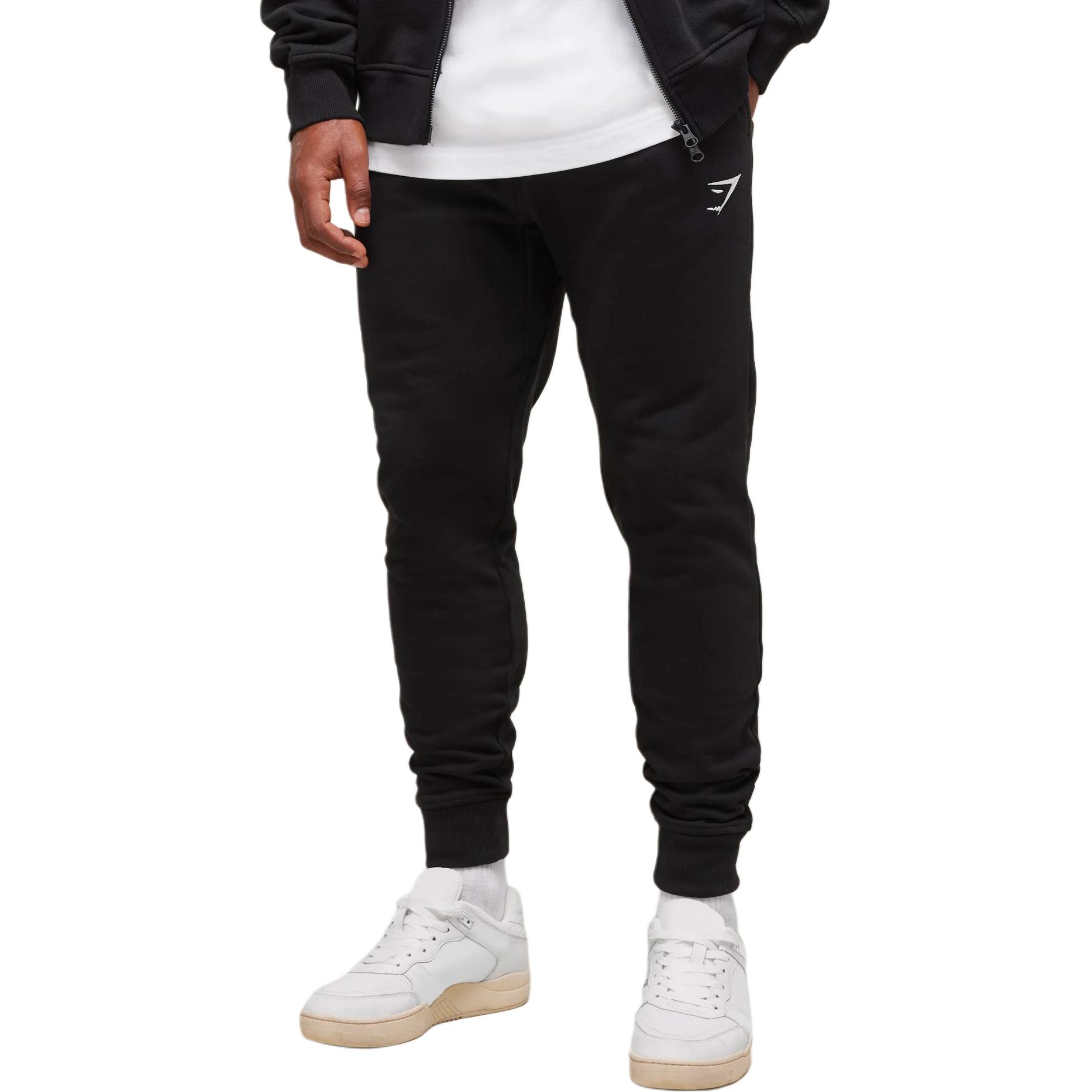 GYMSHARK Sports Pants Men’s Black Moderate